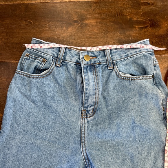 Light Blue denim ripped disstressed jeans - Picture 11 of 11